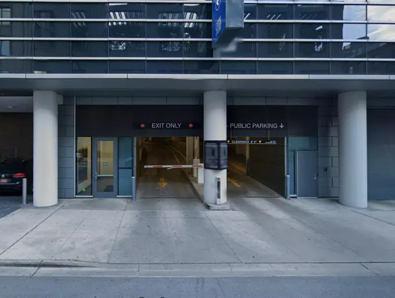 Parking at 500 Lake Shore Drive Apartments Garage