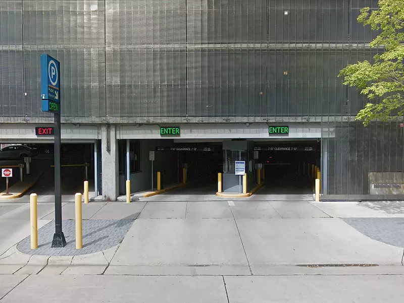 Parking at Riverfront Municipal Ramp Garage