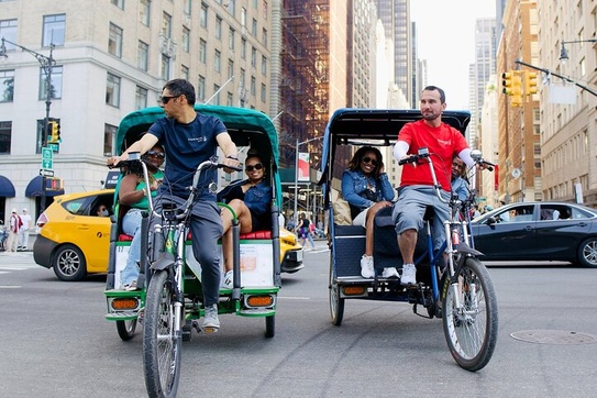 Central park pedicab store tours groupon