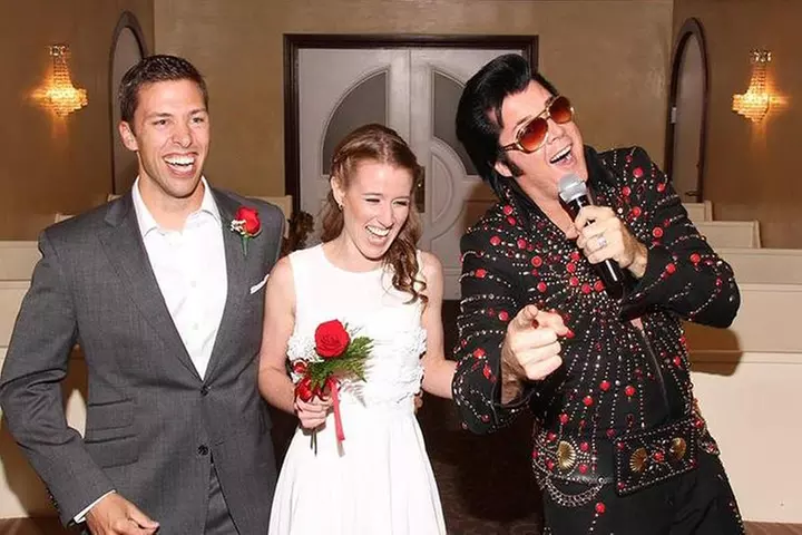 Elvis Themed Wedding or Vow Renewal at Graceland Wedding Chapel