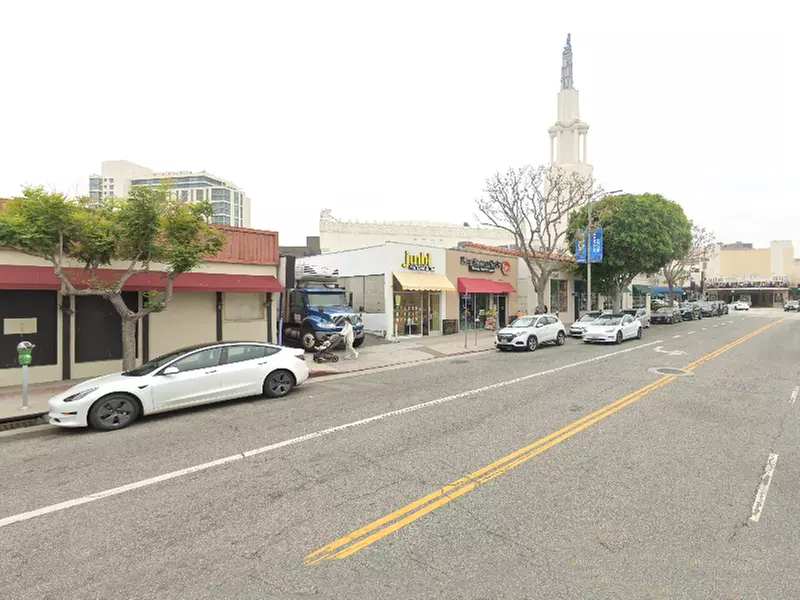 Parking at 10965 Weyburn Ave. Lot