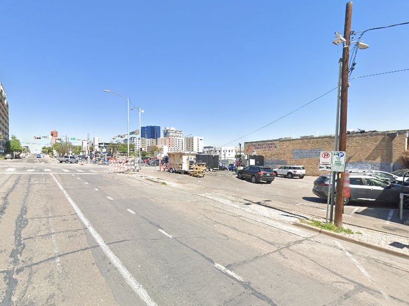 Parking at 611 Trinity St. Lot