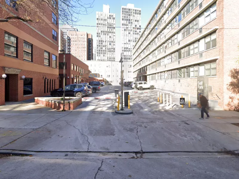 Parking at 350 W. Belden Ave. Lot