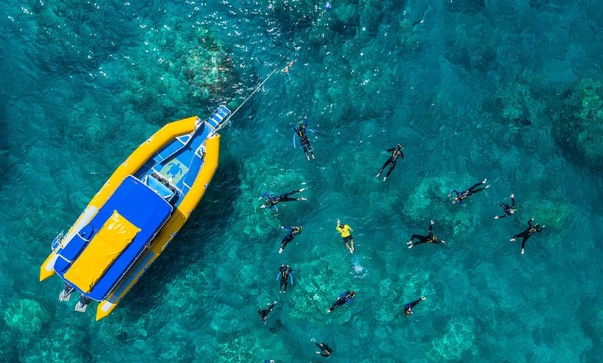 Image 11: Ocean Rafting: Whitehaven Beach, Snorkelling & Hill Inlet Lookout