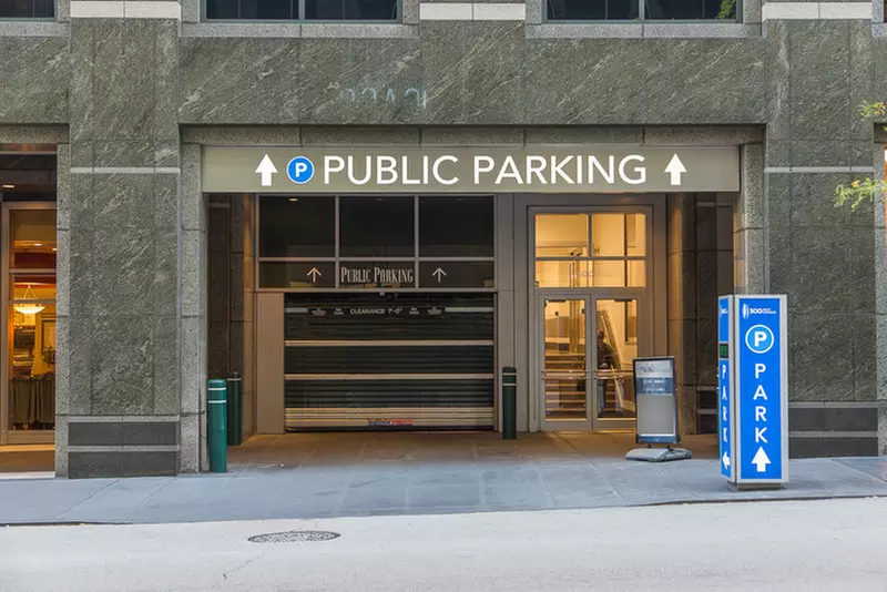Parking at 500 W. Monroe St. Garage