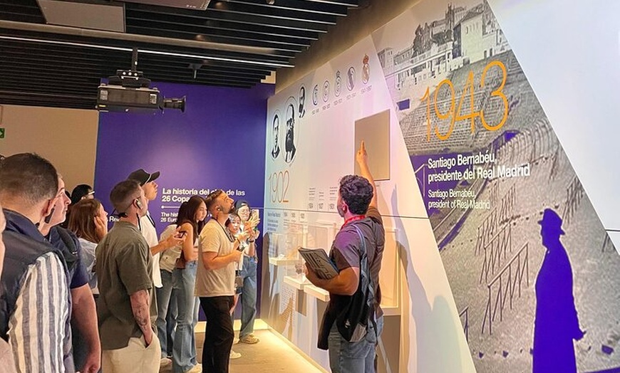 Image 2: Madrid: Santiago Bernabéu y Real Madrid Visita guiada