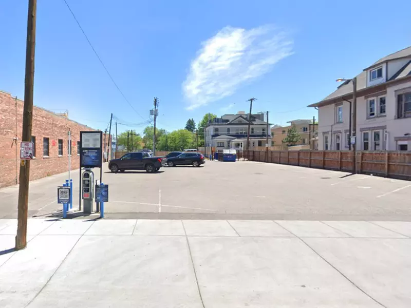 Parking at 1480 Humboldt St. Lot