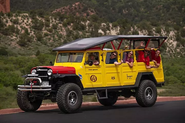 Foothills, History, and Garden of the Gods Jeep Tour