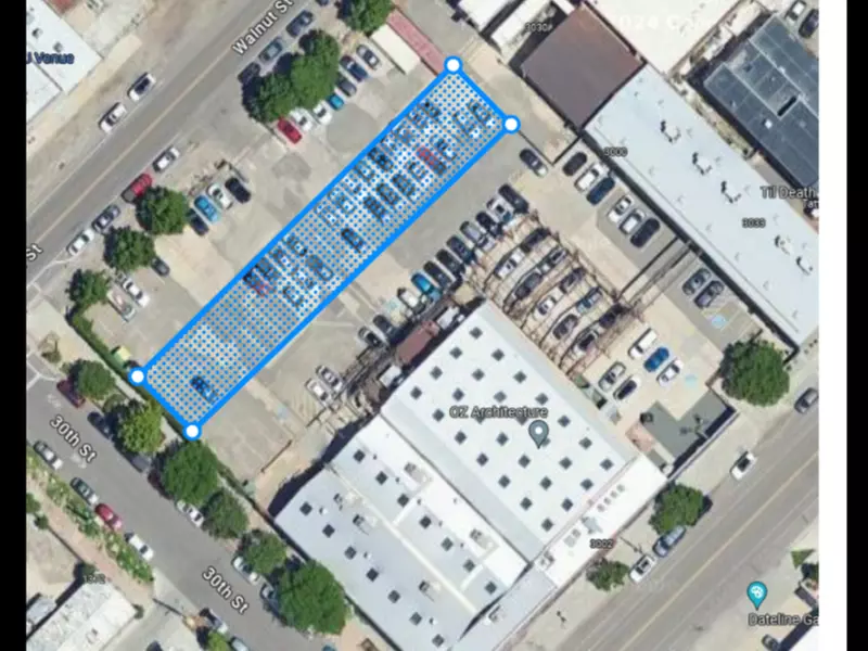 Parking at 3030 Walnut St. Lot - Second Medium