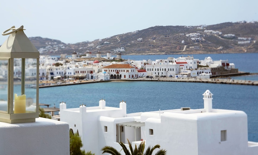 Image 10: ✈ MYKONOS | Ville de Mykonos - Porto Mykonos 4* - Petit-déjeuner in...
