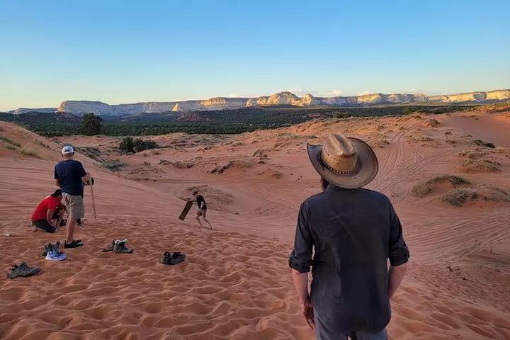 Slot Canyon Tour & Sandboarding UTV Adventure