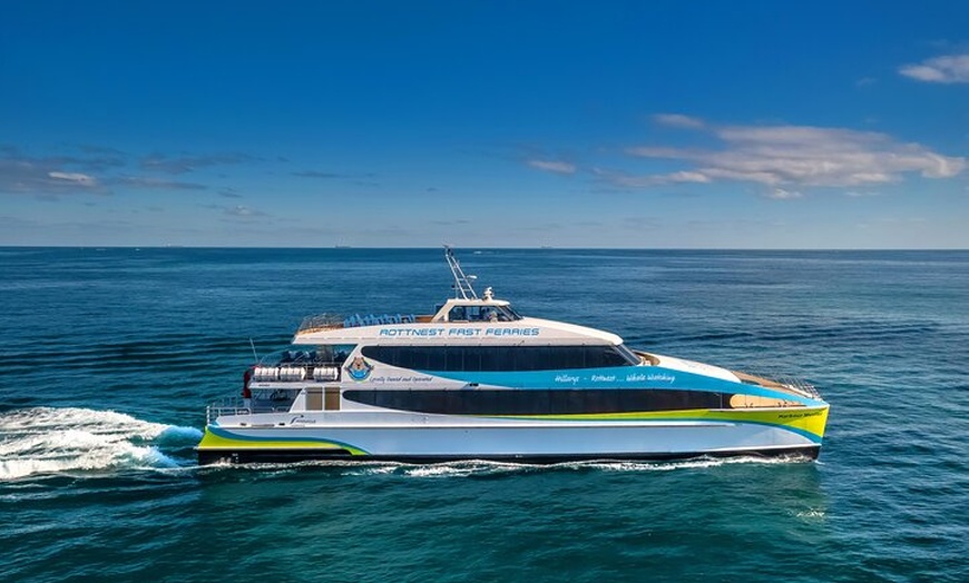 Image 1: Rottnest Island Roundtrip Fast Ferry from Hillarys Boat Harbour