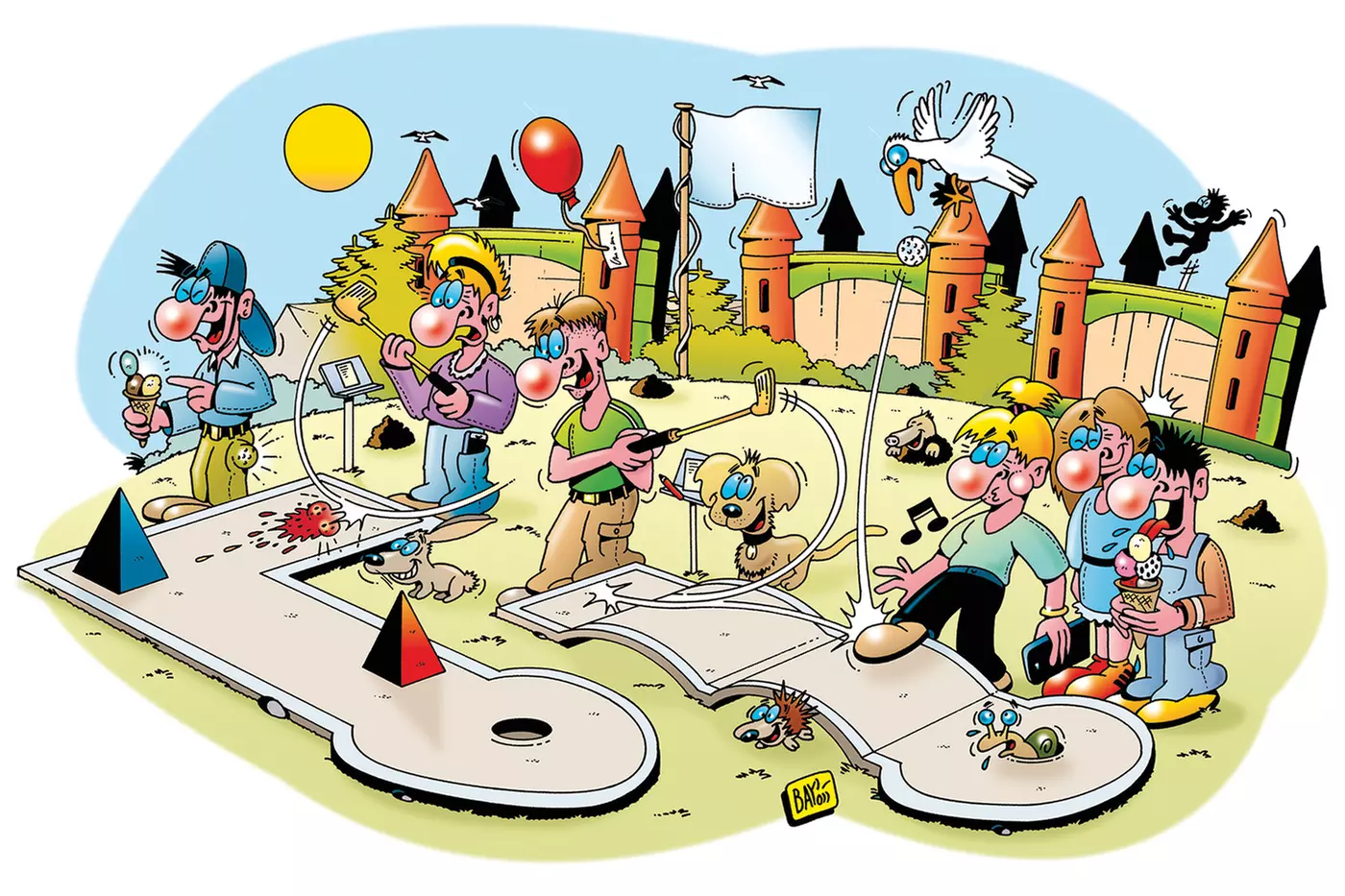 $22 For Unlimited Bounce & 2 Rounds Of Miniature Golf For 2 People (Reg. $44) - Primary Image