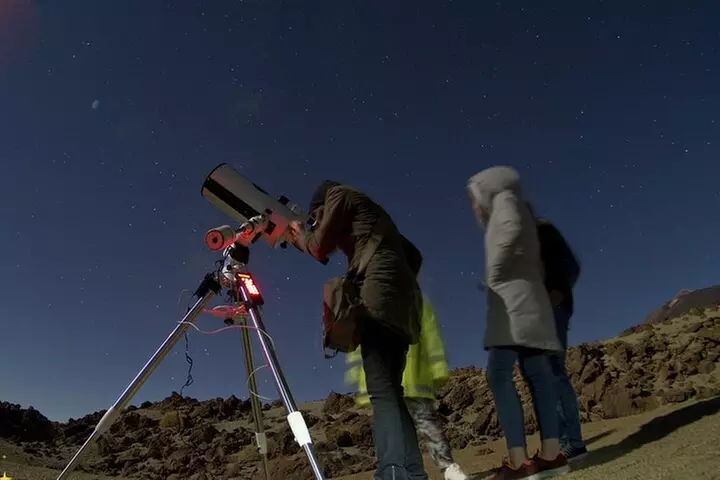 Parque Nacional del Teide : Tour a la luz de la luna y experiencia ...
