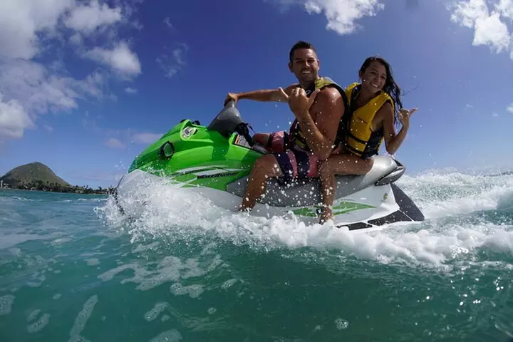 Jet Ski and Banana Boat on Maunalua Bay Exclusive Combo