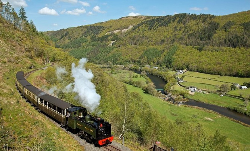 Image 1: The Steam Trains of Wales