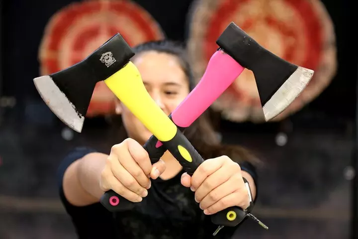 Axe Throwing Experience in Las Vegas - Second Medium