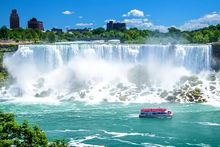 Best of Niagara Falls USA Tour with Cave & Maid of the Mist Boat