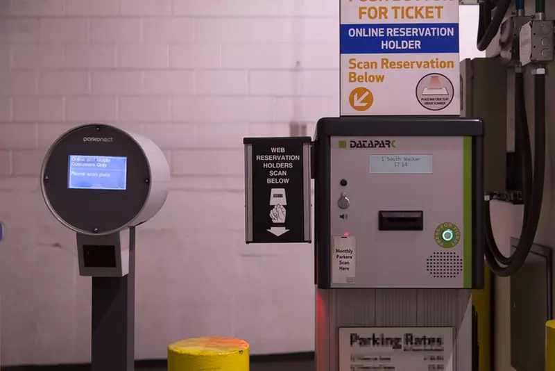 Parking at Underground Entrance - 1 S. Lower Wacker Dr. Garage
