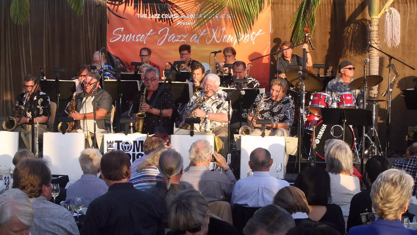 "Sunset Jazz at Newport" - Wednesday, Sep 18, 2019 / 6:00pm (Tom Kubis Big Band With Vocalist Nicole Kubis) - Primary Image