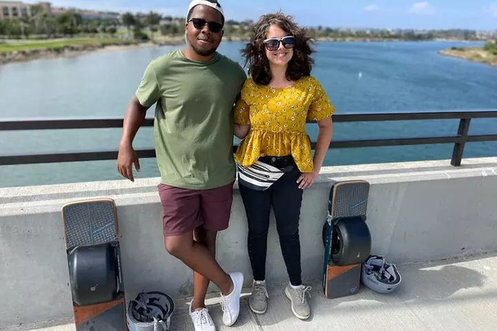 Onewheel Electric Hoverboard Lesson and Bay Ride