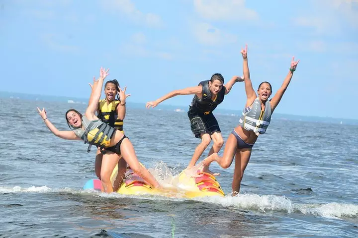 Banana Boat Ride in the Gulf of Mexico