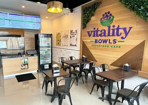 5% Cash Back at Vitality Bowls UTC