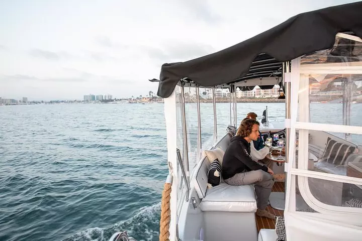 Luxury Shared E-Boat Cruise with Wine, Charcuterie & Sea Lions Spot...