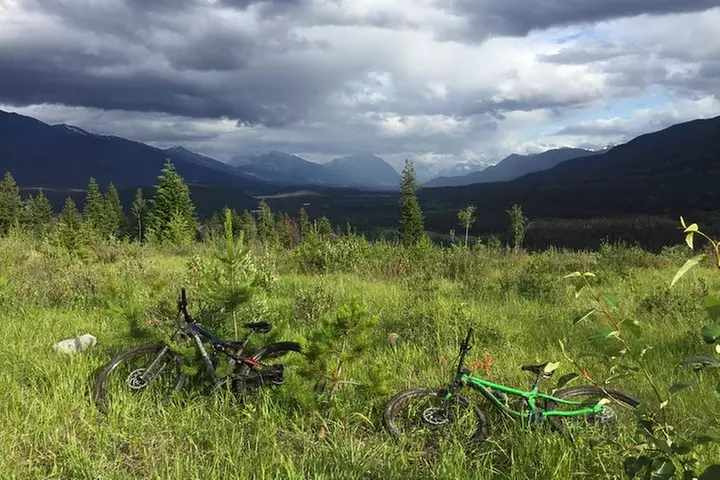 3hr Private Mountain Bike Tour in Jasper National Park - Primary Image