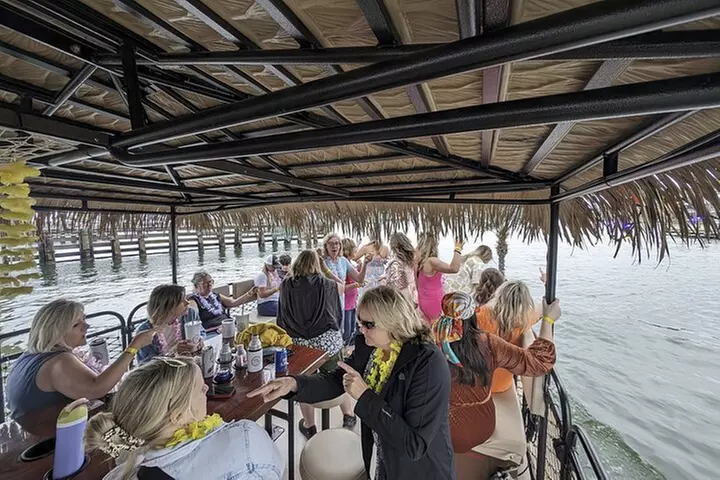 Ft Myers Beach 2 Hour Tiki Pub Fun in the Sun Dolphin Cruise