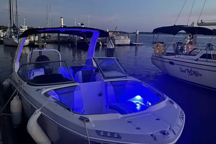 2 Hour Private Sunset and Dolphin Watch Powerboat - Primary Image
