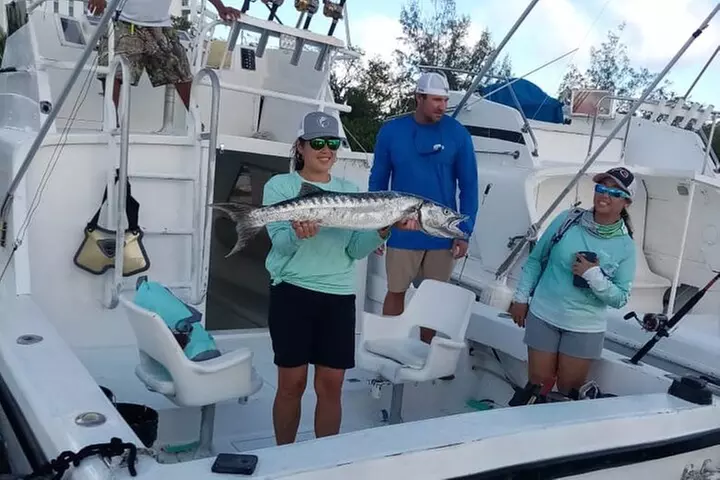 Private fishing charter Bertram 31ft 6 pax max if you don't fish yo...