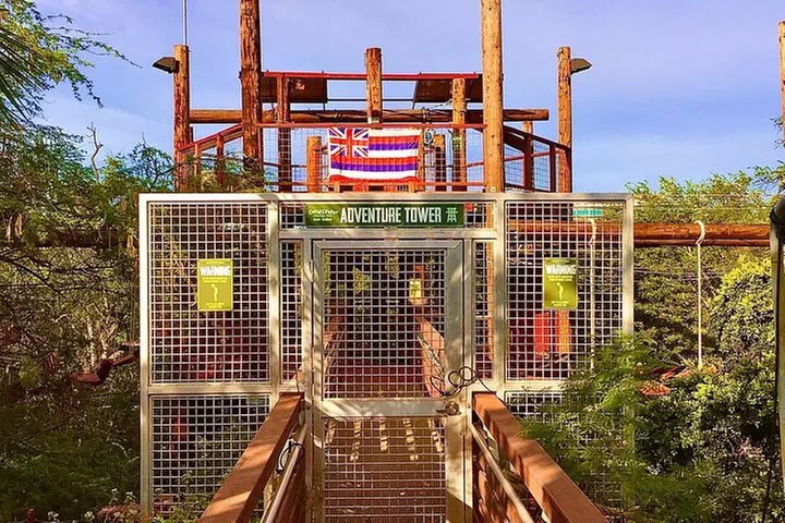 Adventure Course Extreme Including Climbing Wall & Rappel