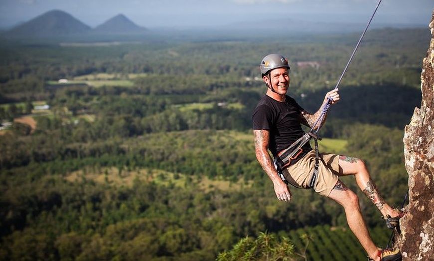 Image 7: Glass House Mountains Rock Climbing Experience