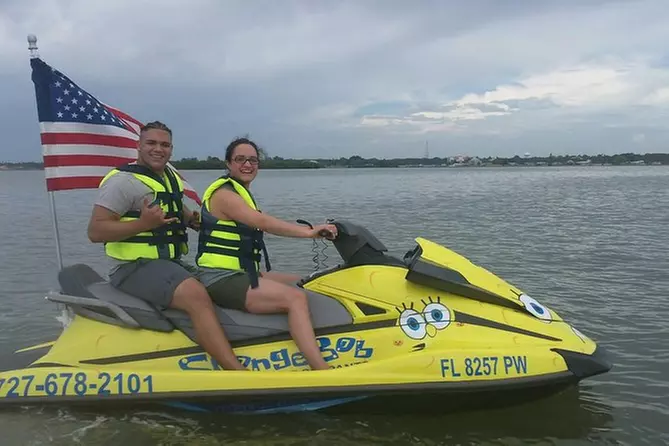 2 Hour Jet Ski Tour of Honeymoon and Caladesi Island 11AM - Primary Image