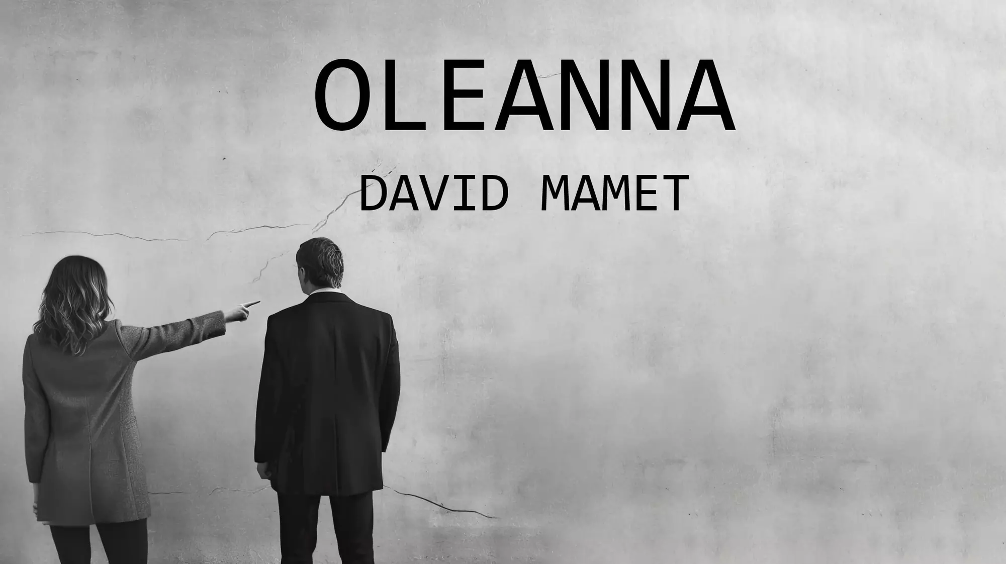 "Oleanna" by David Mamet - Primary Image