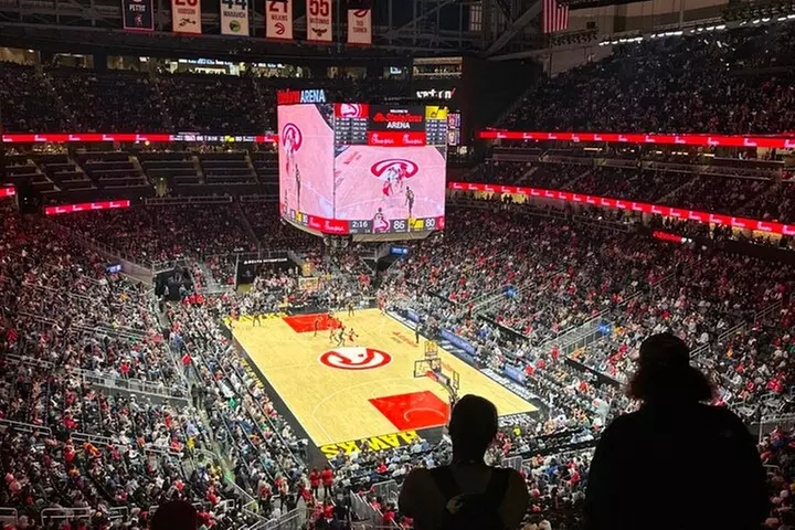 Atlanta Hawks Basketball Game Ticket at State Farm Arena - Primary Image