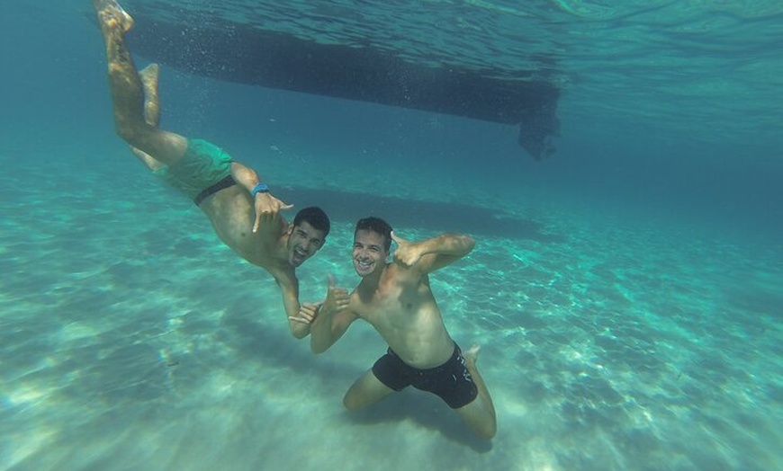 Image 25: Tour de snorkel en ibiza de puesta de sol y playas y cuevas