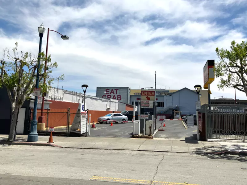 Parking at Fisherman's Wharf Lot