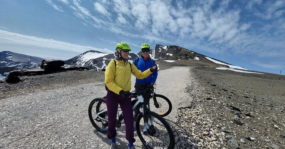 Aventura en bicicleta eléctrica de montaña al Pico Veleta desde Granada