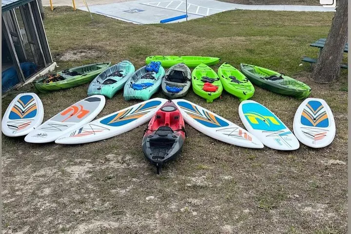 Kayak, paddle board, and fishing kayak rentals