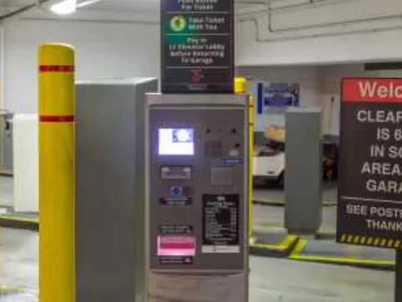 Parking at Underground Entrance - Aon Center Parking Garage