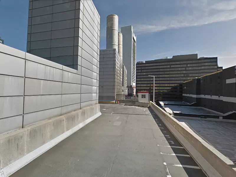 Parking at South Station Bus Parking Garage