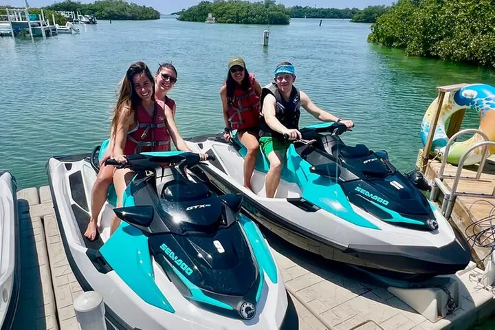 Smaller Groups = Better Experience! Key West Jet Ski Adventure