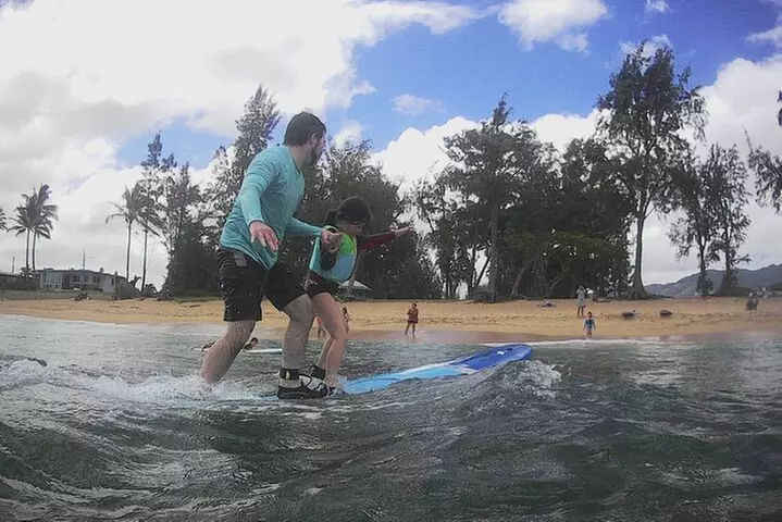 Private Surfing Lessons on the North Shore of Oahu