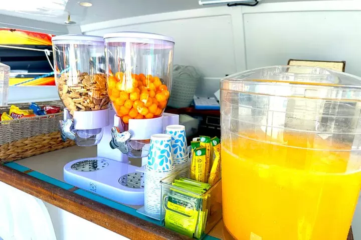 Waikiki Catamaran Escape: Snorkel with Turtles & Water Sports Fun