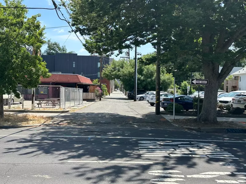 Parking at Waffle Lot