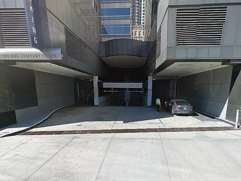 Parking at The Gas Company Tower Garage