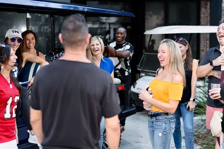 Guided Tampa Sightseeing Tour in a Deluxe Street Legal Golf Cart