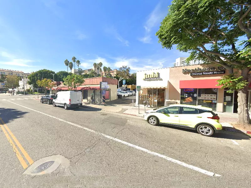 Parking at 10965 Weyburn Ave. Lot